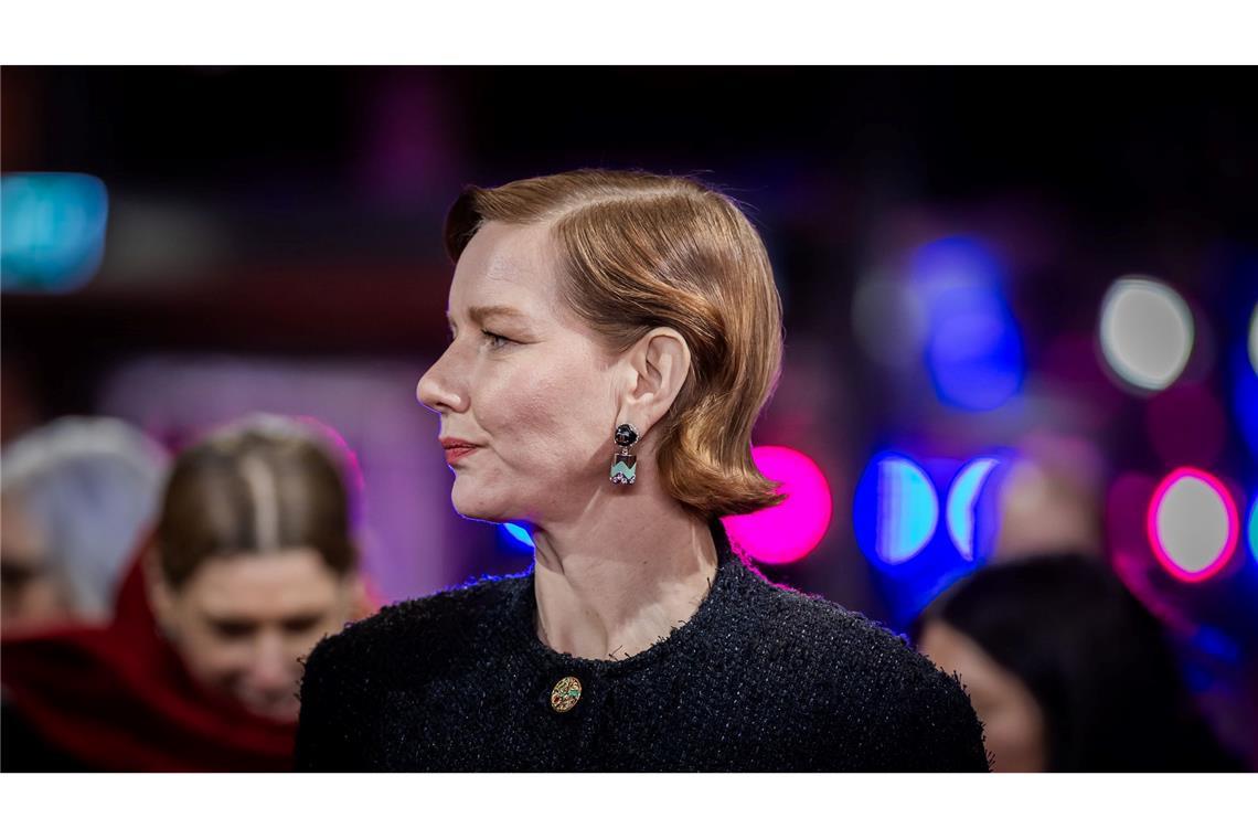 Sandra Hüller vor der Premiere.