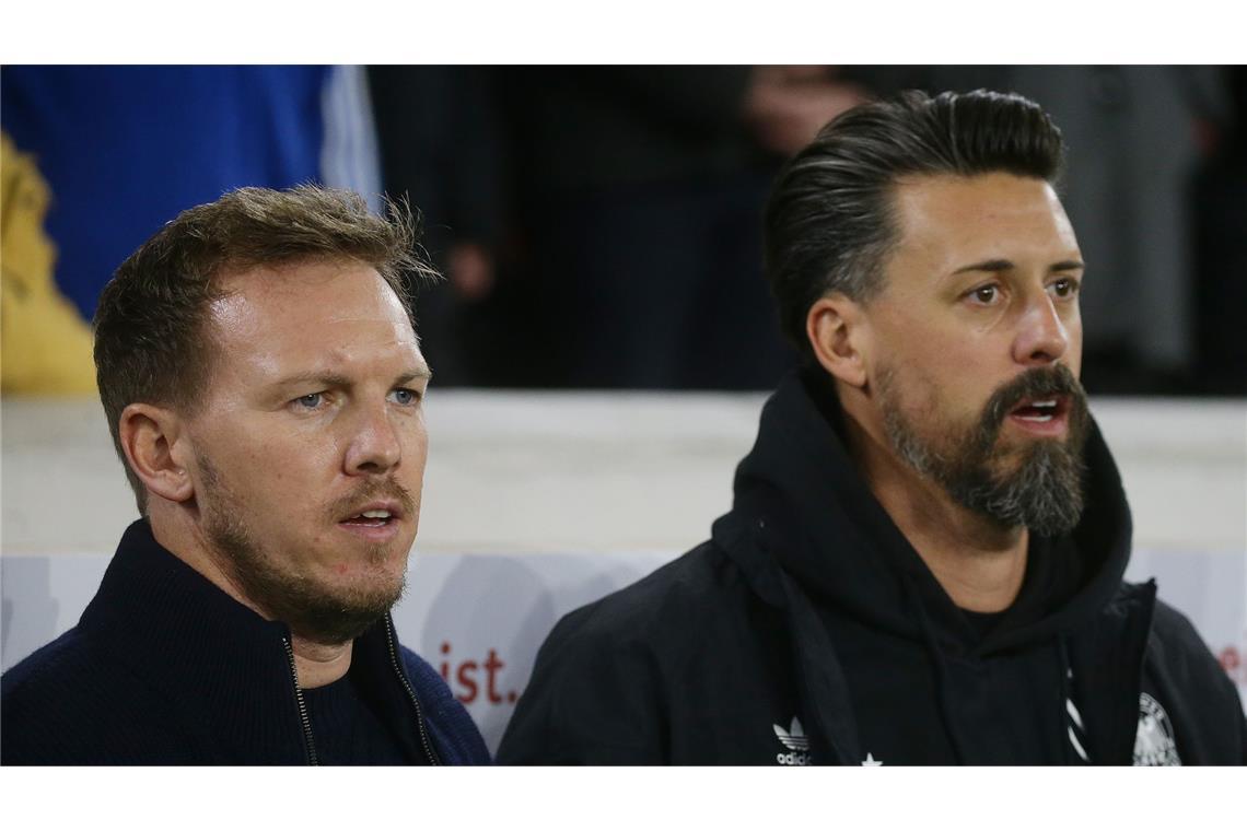 Co-Trainer Sandro Wagner verlässt Nationalteam Sandro Wagner (rechts), Co-Trainer beim DFB.