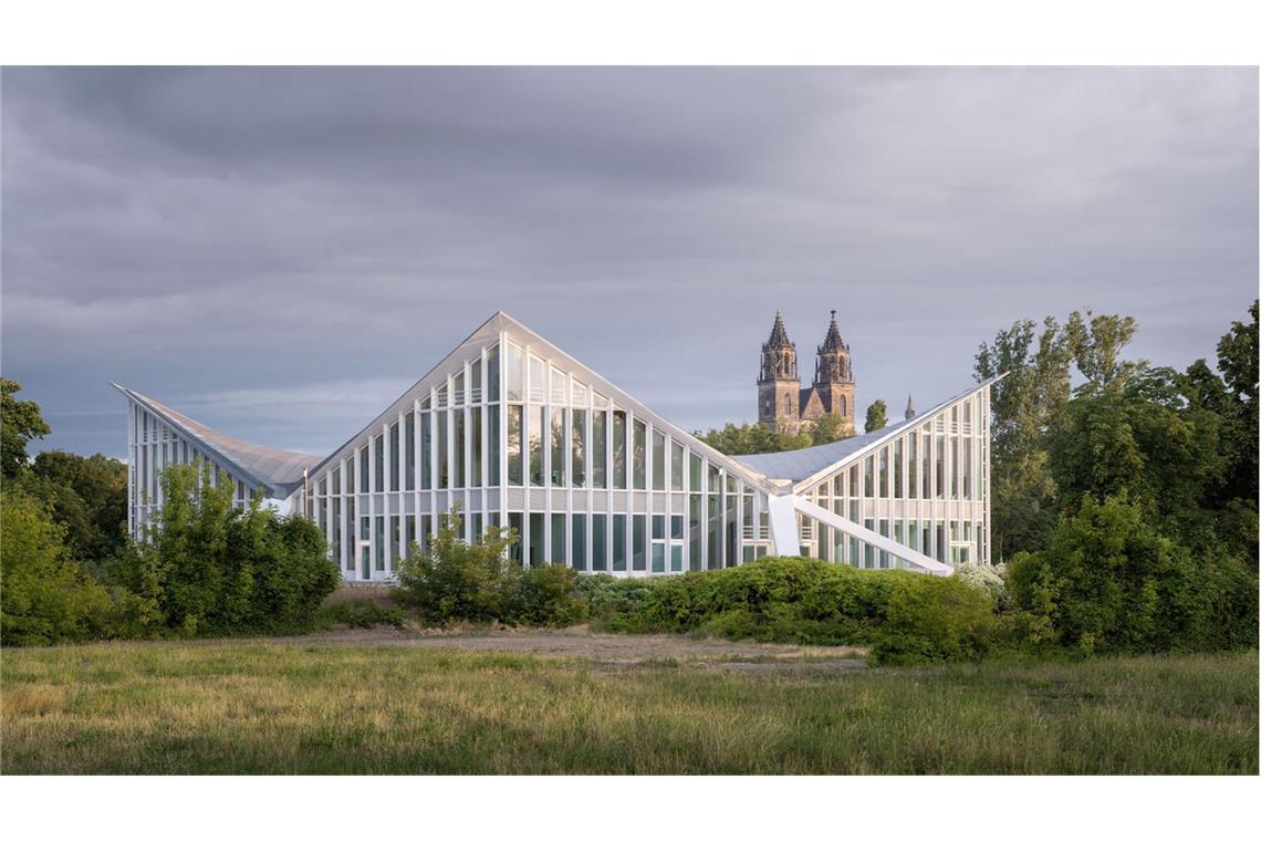Großer Architekturpreis – auch diese Stuttgarter Bauten sind nominiert Sanierung und Umbau der 1969 erbauten und denkmalgeschützten Hyparschale in Magdeburg durch gmp Architekten von Gerkan, Marg und Partner