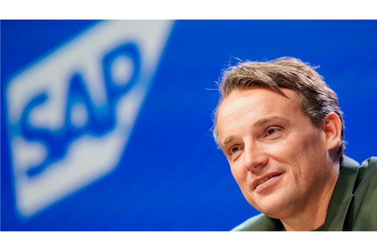 SAP-Chef Christian Klein: Der Walldorfer Softwarekonzern ist das wertvollste Dax-Unternehmen (Archivbild)