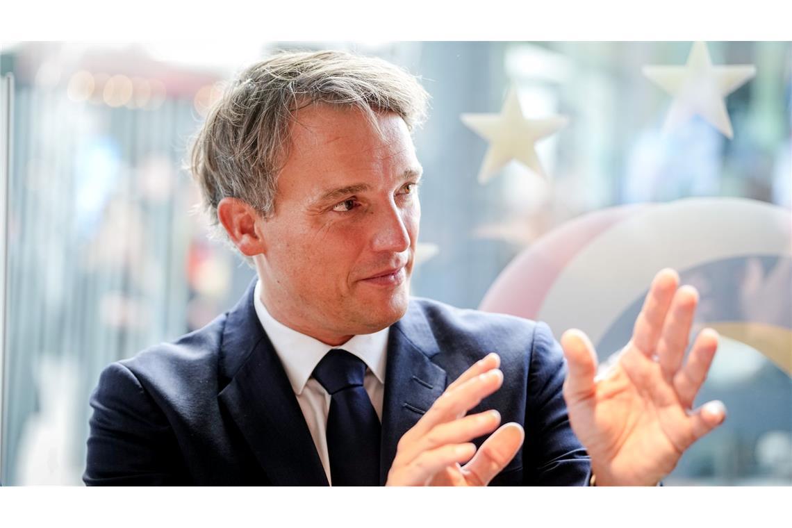 SAP-Chef Christian Klein und weitere Firmenvertreter waren zu Gast beim Digitalgipfel.