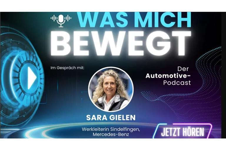 Sara Gielen arbeitete mehr als 20 Jahren bei Ford, bevor sie Werkleiterin bei Mercedes in Sindelfingen geworden ist.