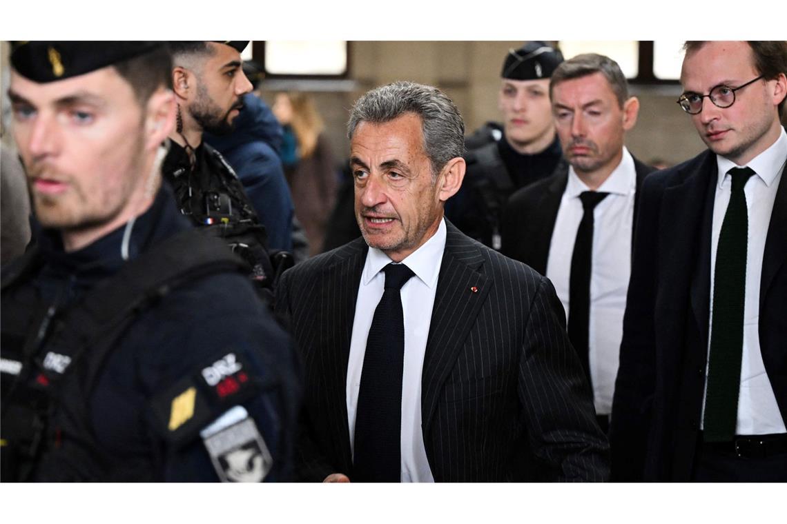 Ex-Präsident Nicolas Sarkozy in Libyen-Affäre vor Gericht Sarkozy musste sich bereits wegen diverser Affären vor Gericht verantworten (Archivbild).
