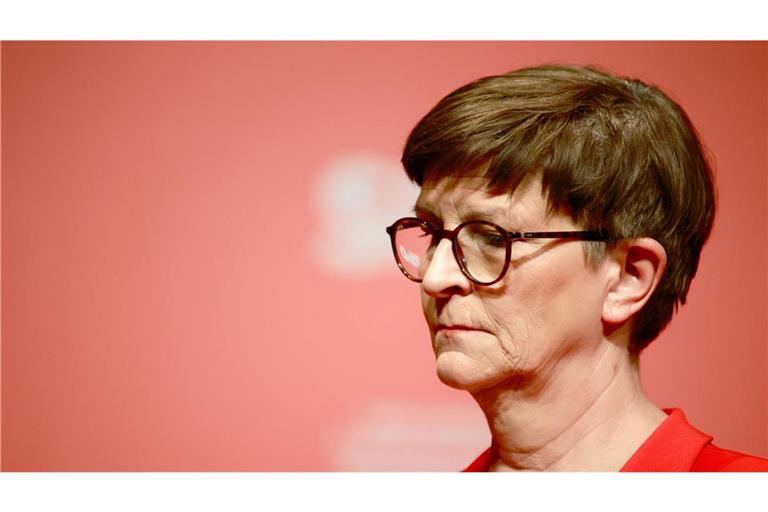 Saskia Esken wird in der neuen Bundesregierung keine  größere Rolle spielen.