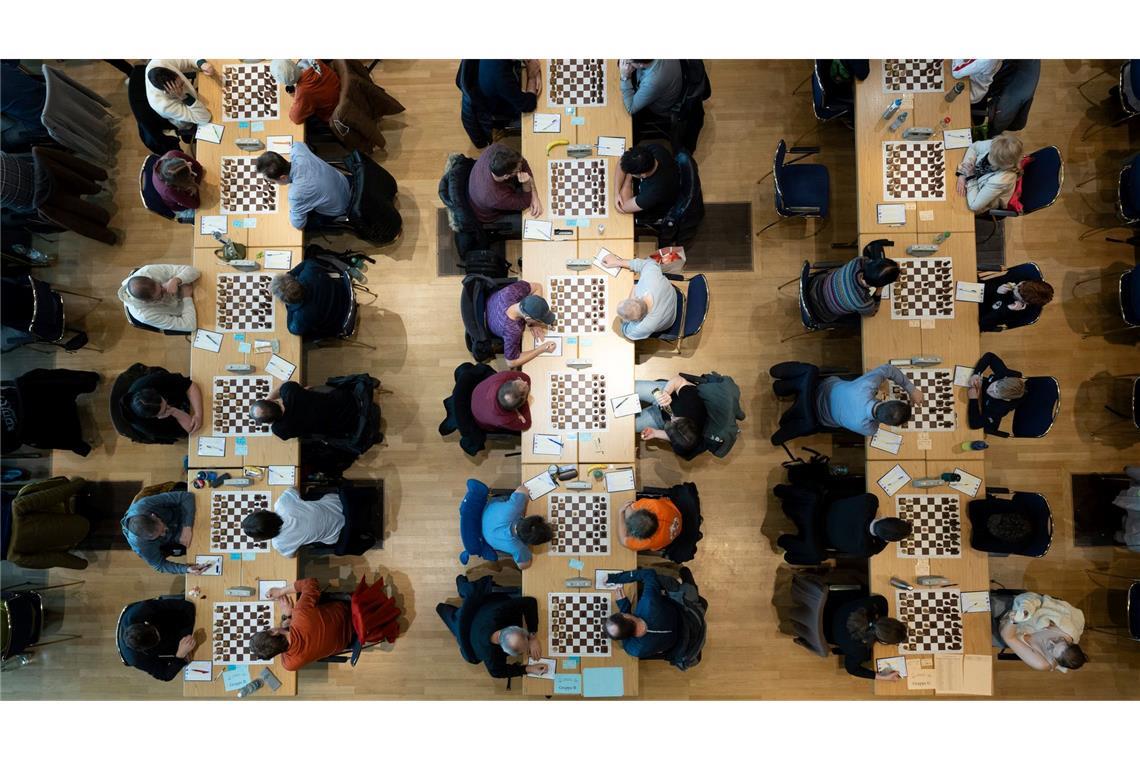 Bilder des Tages Schach den Königen.