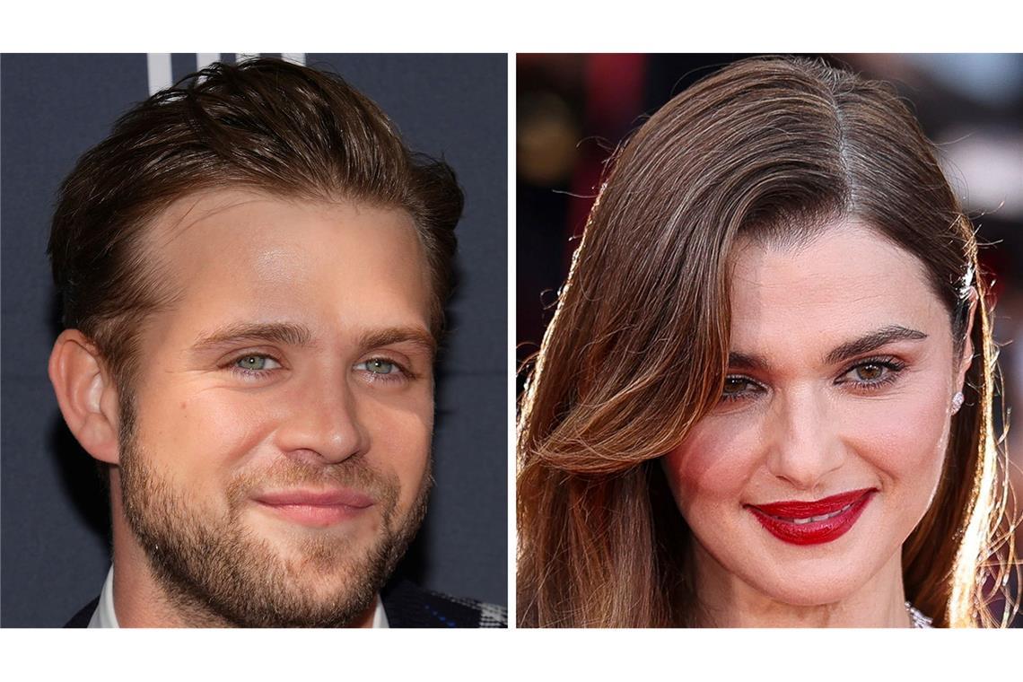 Schauspieler Leo Woodall ist 29, Schauspielerin Rachel Weisz ist 56 (ab 7.3.). (Archivbild)