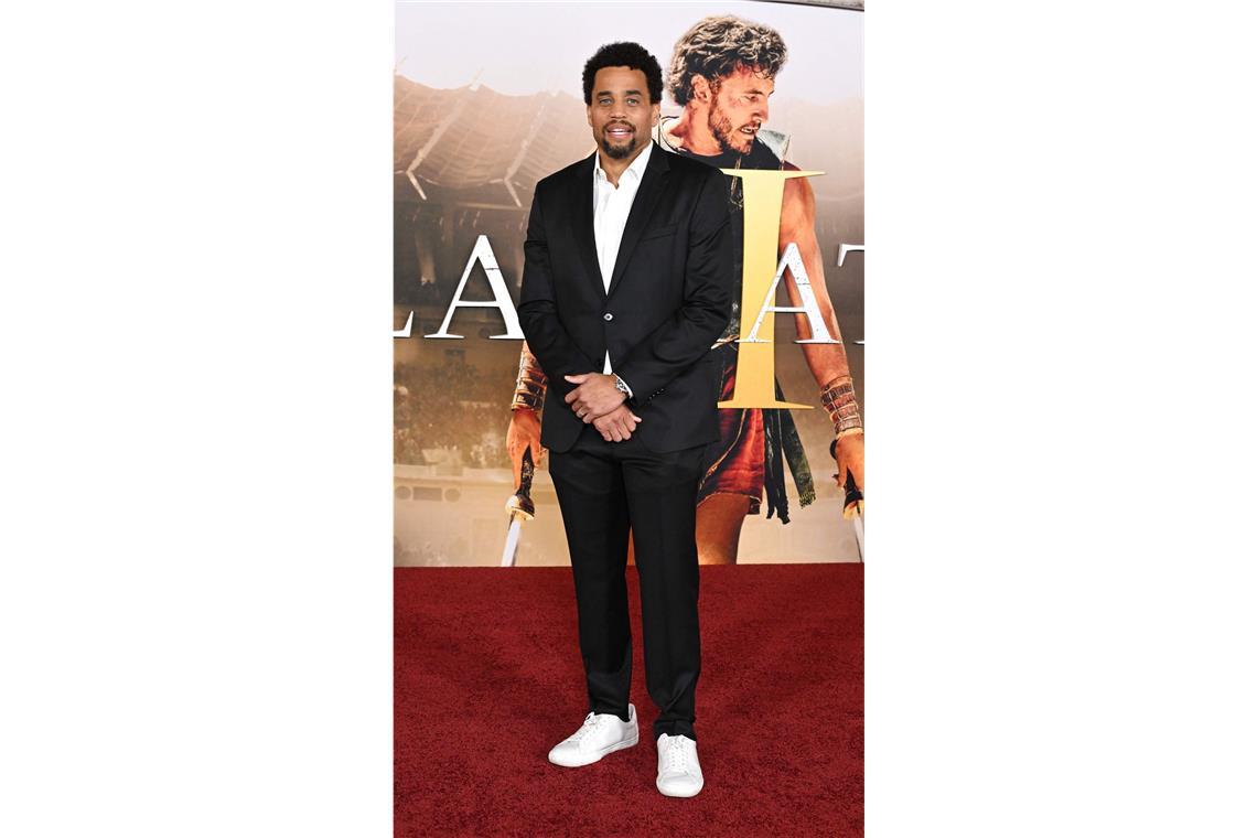 Paul Mescal, Denzel Washington & Co. auf dem roten Teppich Schauspieler Michael Ealy kam allein zur Premiere von „Gladiator II“.