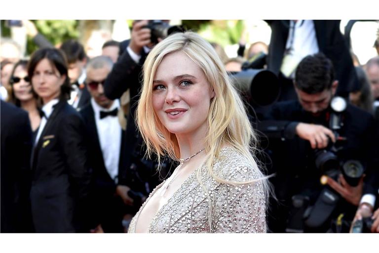 Schauspielerin Elle Fanning beim Filmfestival in Cannes.