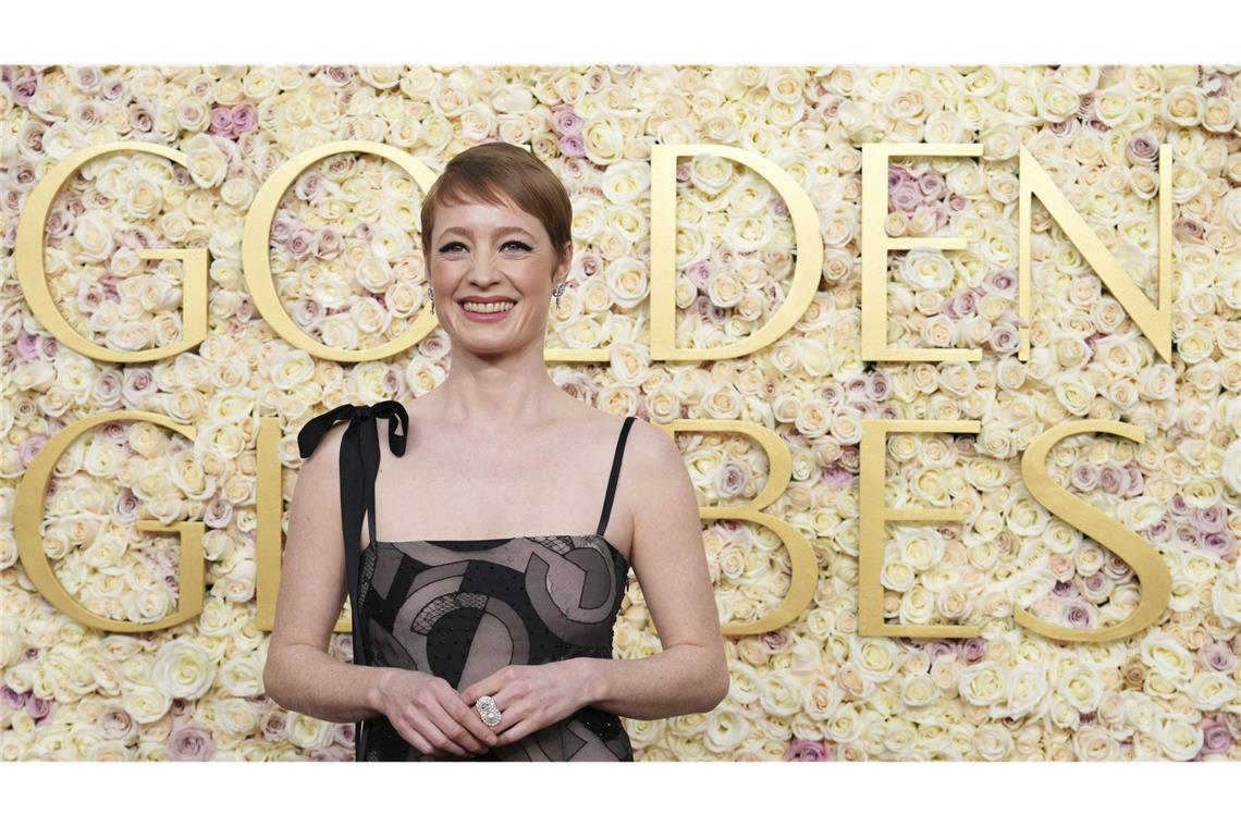 Das sind die Gewinner der Trophäen-Show Schauspielerin Leonie Benesch...