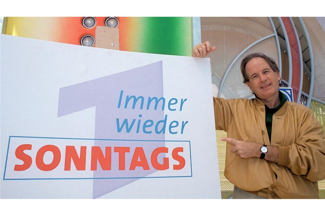 Max Schautzer ist tot - Größe im Show-TV über Jahrzehnte Schautzer hat auch die Show "Immer wieder sonntags" erfunden und neun Jahre lang moderiert. (Archivbild)