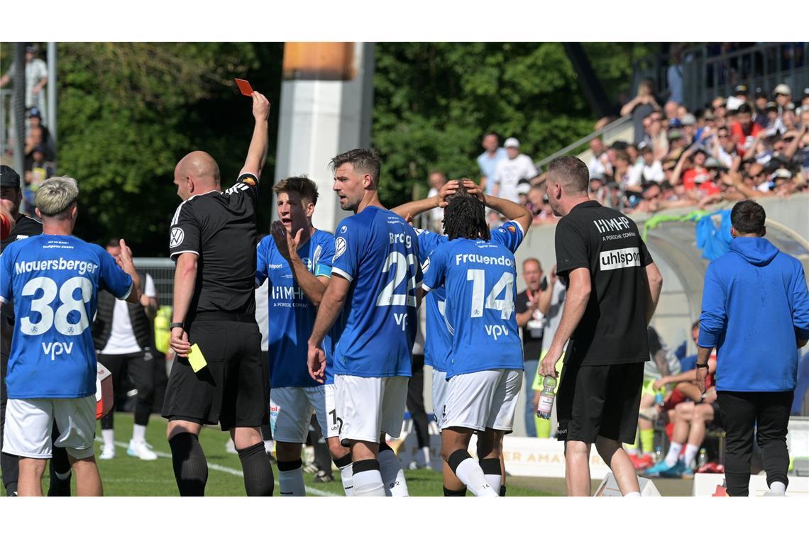 Aus der  Pokaltraum für die Stuttgarter Kickers – Großaspach  holt Double