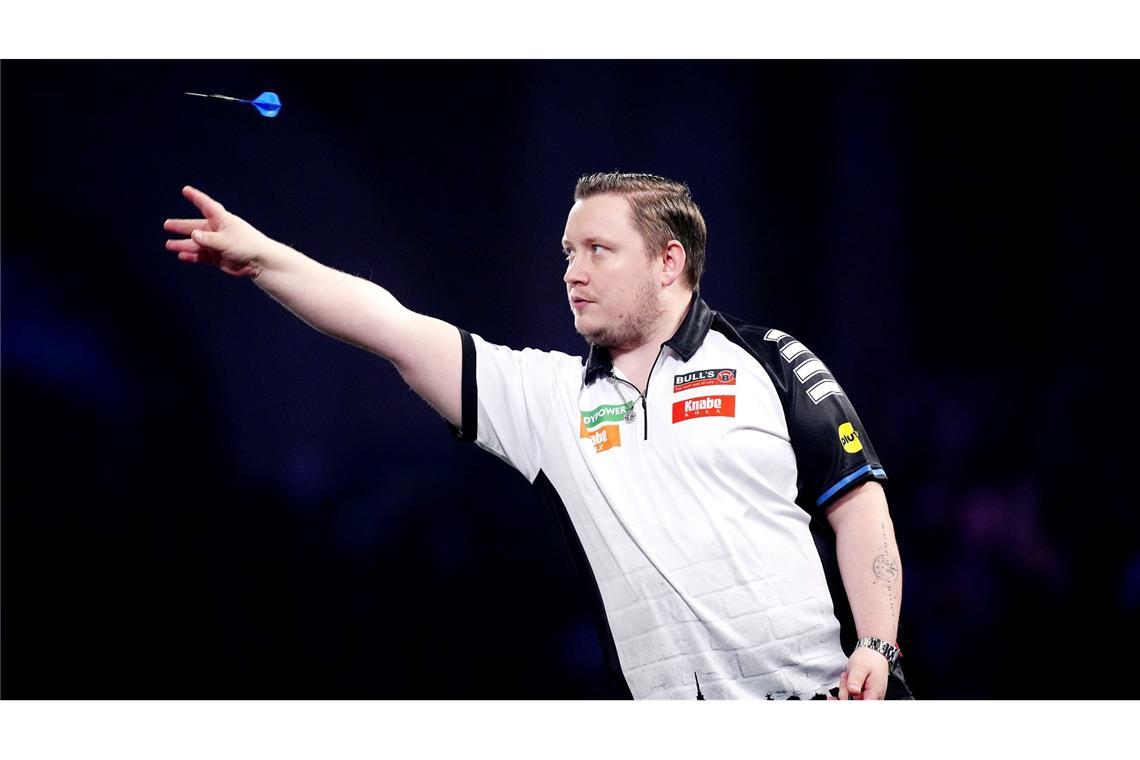 Schindler bei seinem Drittrundenmatch.