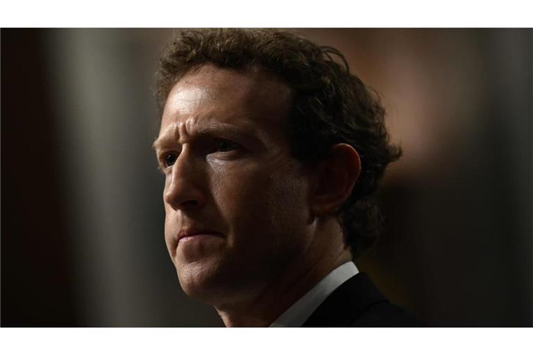 Schlechte Nachrichten für Marc Zuckerberg, den Gründer von Meta (Archivbild).