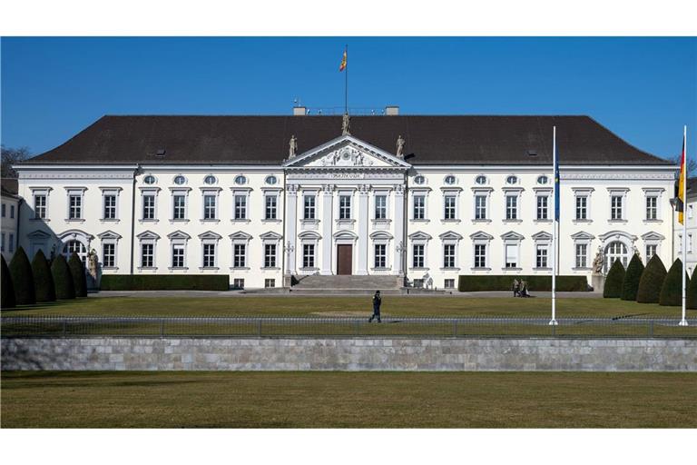 Schloss Bellevue wird bald saniert.