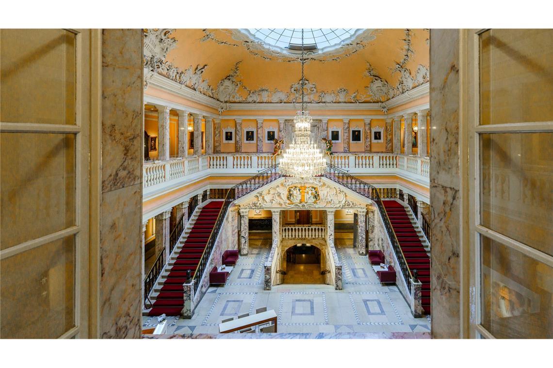 "Schloss Henkell" nennt sich der Hauptsitz der Sektkellerei Henkel Freixenet in Wiesbaden. (Archivbild)