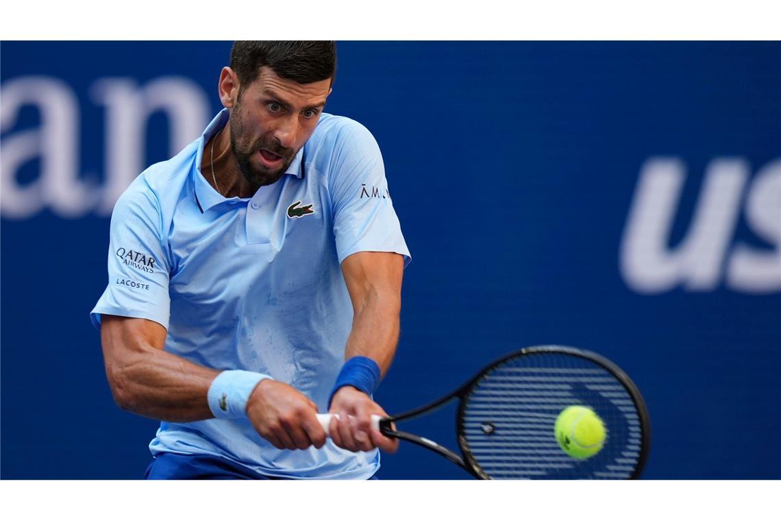 Alcaraz erreicht mit Sieg über Djokovic US-Open-Endspiel Schluss im Halbfinale: Für Novak Djokovic enden die US Open ohne den erhofften Triumph.
