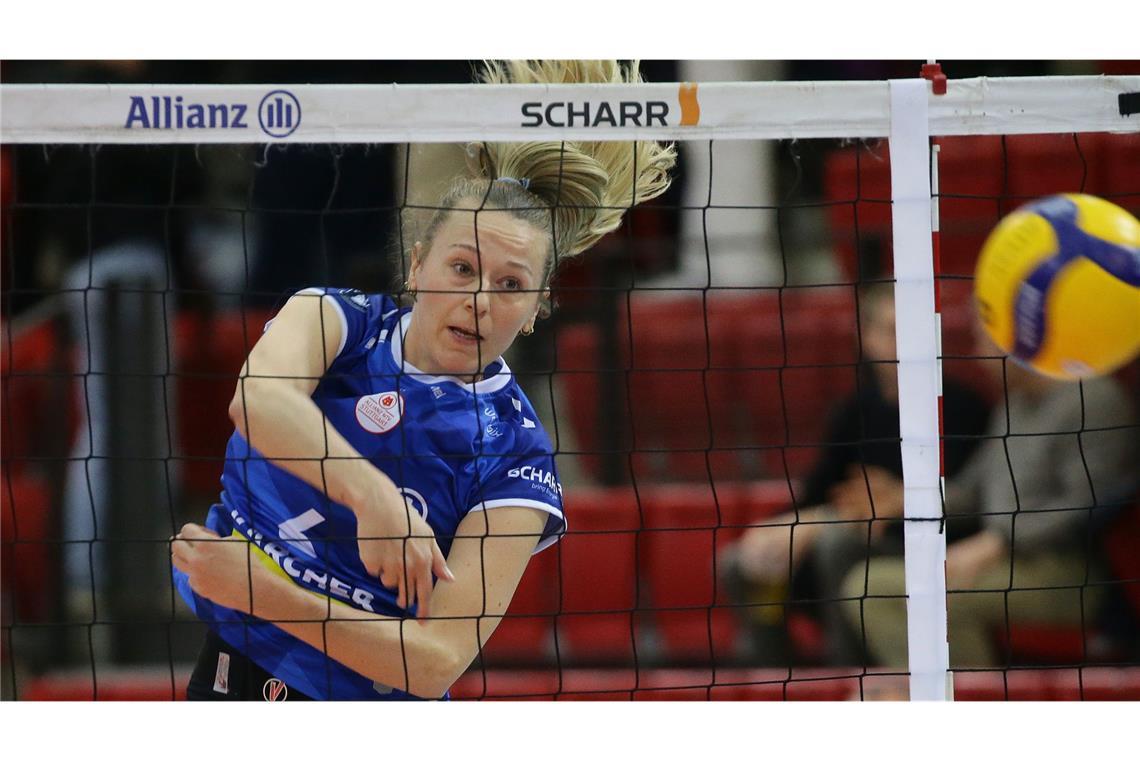 Antonia Stautz bleibt beim Meister Schmettert weiterhin für Allianz MTV Stuttgart: Außenangreiferin Antonia Stautz.