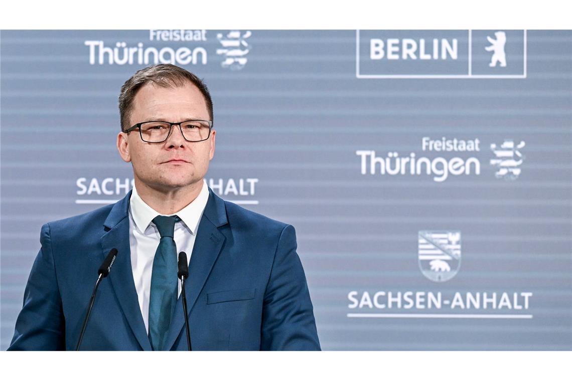 Das ist Merz' neues Kabinett Schneider war in der Ampel-Regierung Ostbeauftragter. (Archivbild)