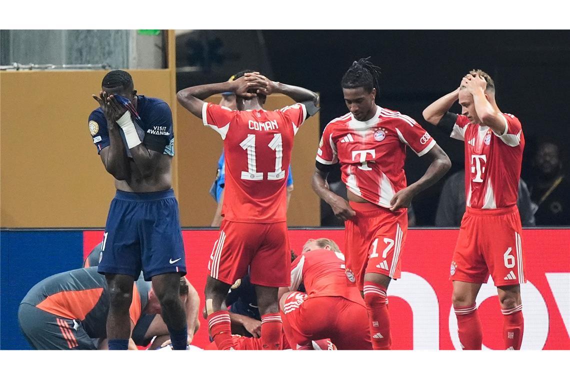 Bilder des Tages Schock für Bayern bei Club-WM: Verdacht auf Beinbruch bei Musiala