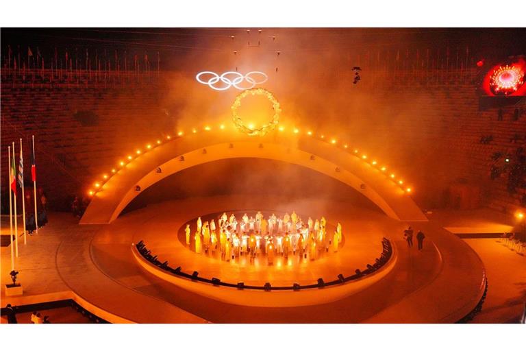 "Schönheit in Aktion": Die Schlussfeier in Verona wurde ihrem Motto gerecht.