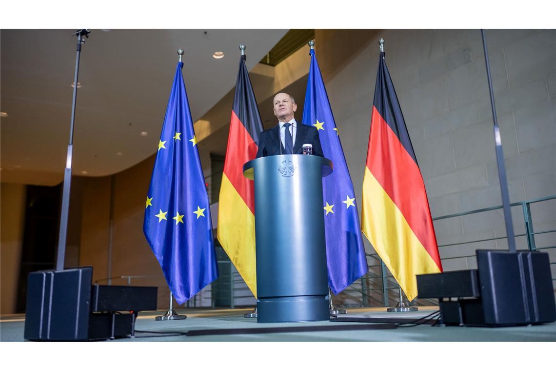 US-Vorstoß zu Ukraine alarmiert europäische Nato-Partner Scholz fand mahnende Worte: "Es geht in diesen Tag um Krieg und Frieden in Europa."