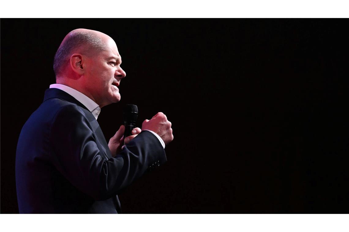 Merz und Scholz im Fernduell - Werben um Wähler in NRW Scholz hofft auf Schub im Wahlkampffinale.