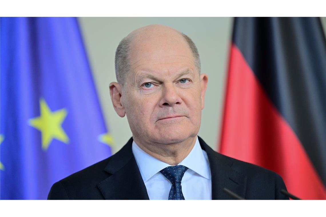 Scholz: Kiew kann sich auf Deutschland und Europa verlassen Scholz will "gemeinsam den Weg zu einem dauerhaften und gerechten Frieden" suchen.