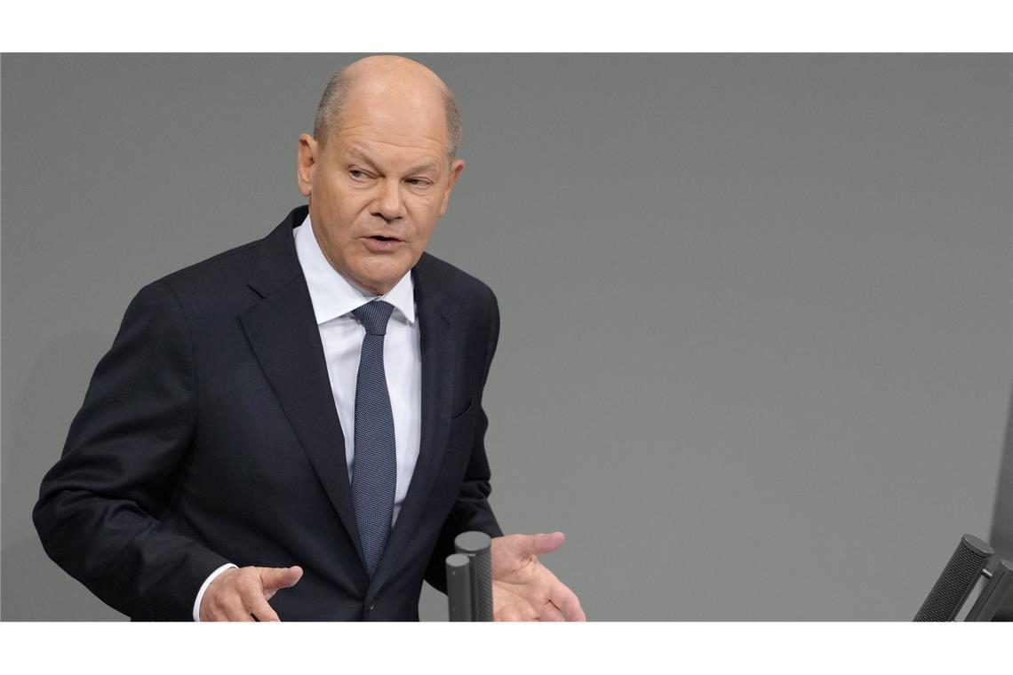 Nach Messerangriff: Scholz will Regierungserklärung abgeben Scholz will Regierungserklärung abgeben. (Archivbild)