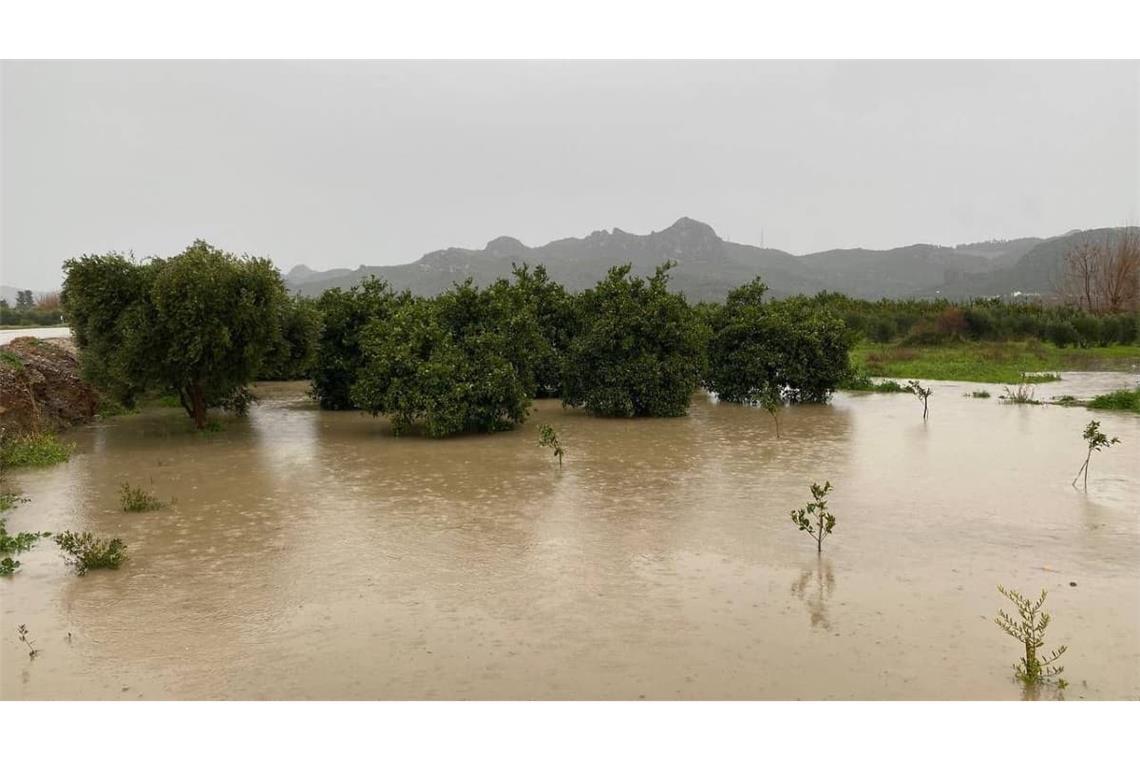 Schon im Frühjahr hat es in Antalya heftig geregnet.