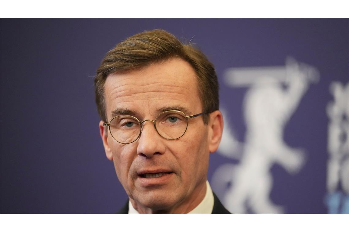 Schwedens Prinzessin Victoria in Örebro: Mir fehlen Worte Schwedens Regierungschef Ulf Kristersson wandte sich mit einer im Fernsehen übertragenen Ansprache an seine Landsleute. (Archivfoto)