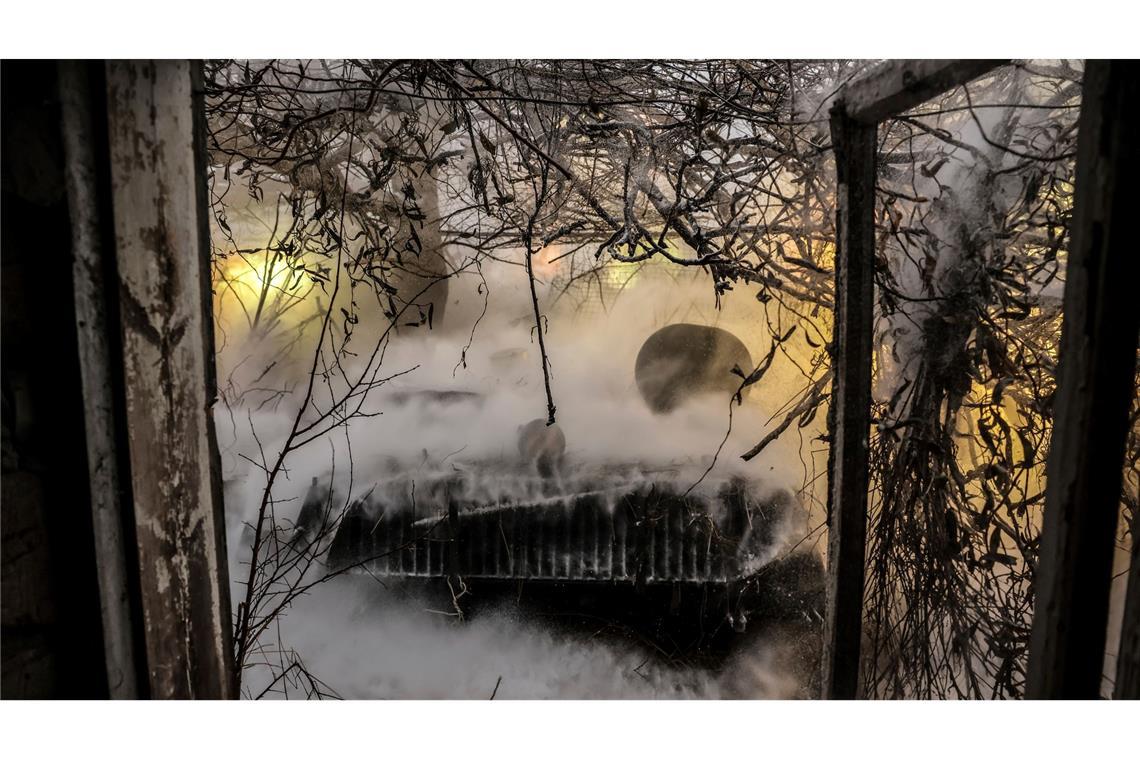 Trotz Kälte: Schwere Kämpfe im Osten der Ukraine Schwere Kämpfe in der Ukraine dauern an. (Archivbild)