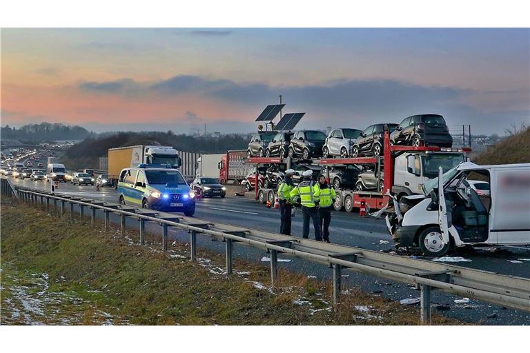 Schwerer Unfall auf der A8 bei Leonberg: Auf der Strecke ereignen sich mit die meisten Unfälle im Land.