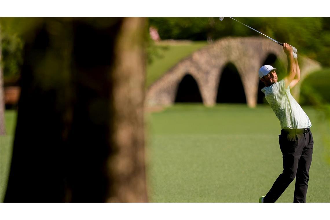 Scottie Scheffler spielte eine gute Auftaktrunde.