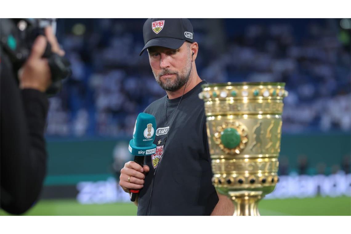 Sebastian Hoeneß kam mit dem VfB zuletzt zweimal in Folge ins Pokal-Endspiel.