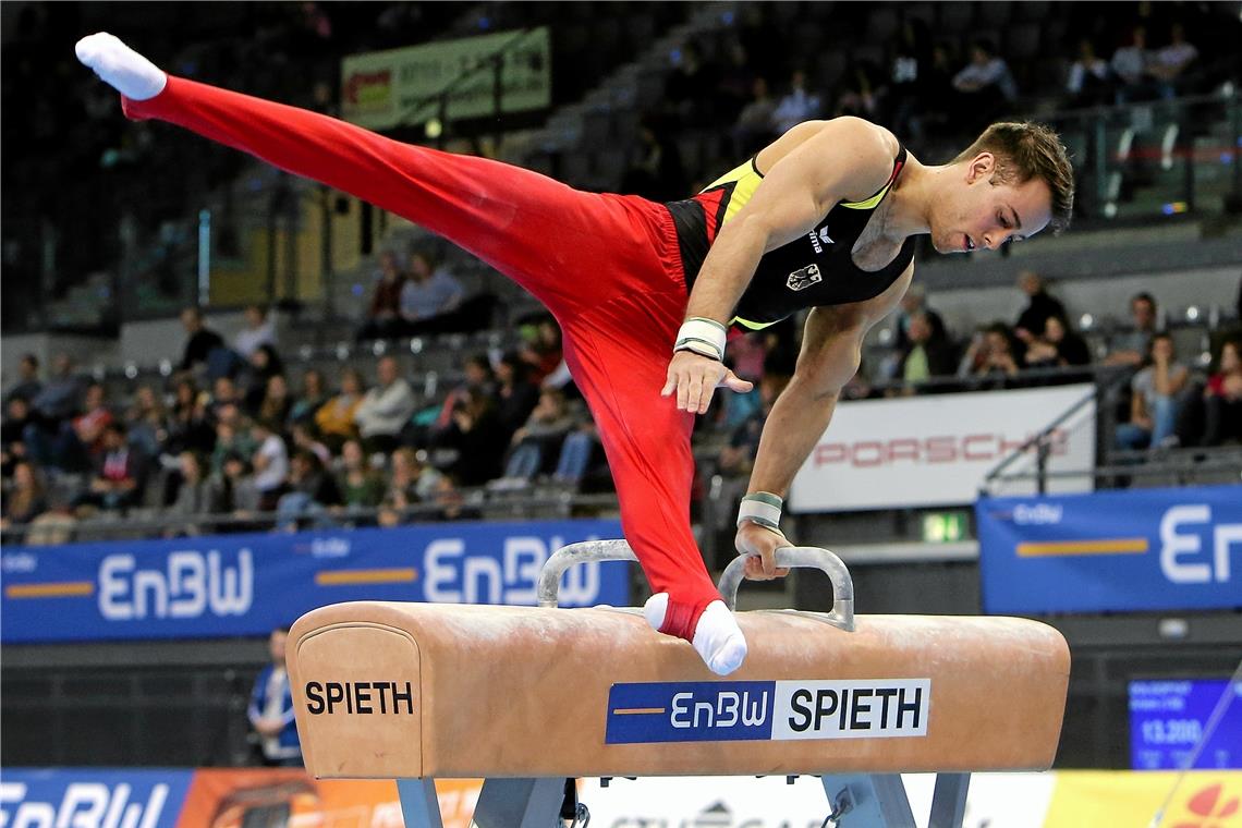 Sebastian Krimmer hat. lange Jahr bei vielen internationalen Meisterschaften für Deutschland geturnt. Foto: Baumann