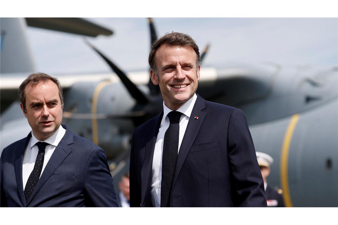 Sébastien Lecornu gilt als Vertrauter von Präsident Emmanuel Macron. (Archivbild)