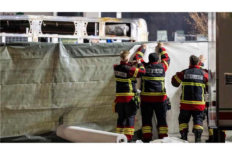 Sechs Menschen starben bei dem Brand.