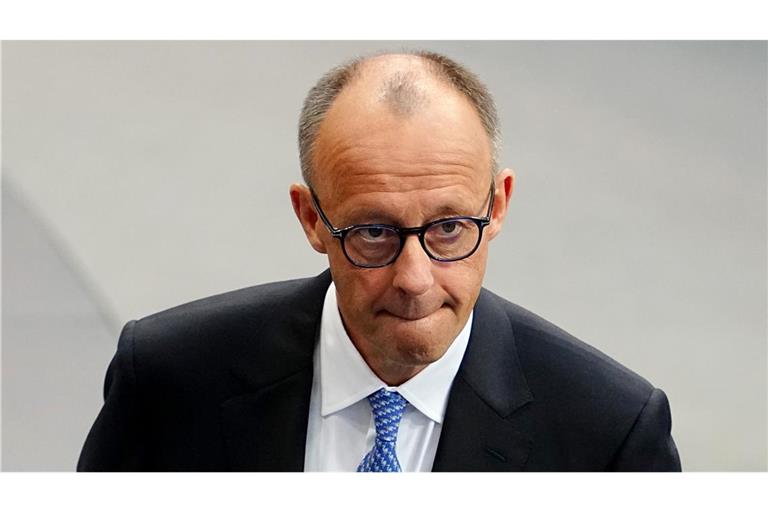 Sechs Stimmen fehlten Friedrich Merz im ersten Wahlgang.