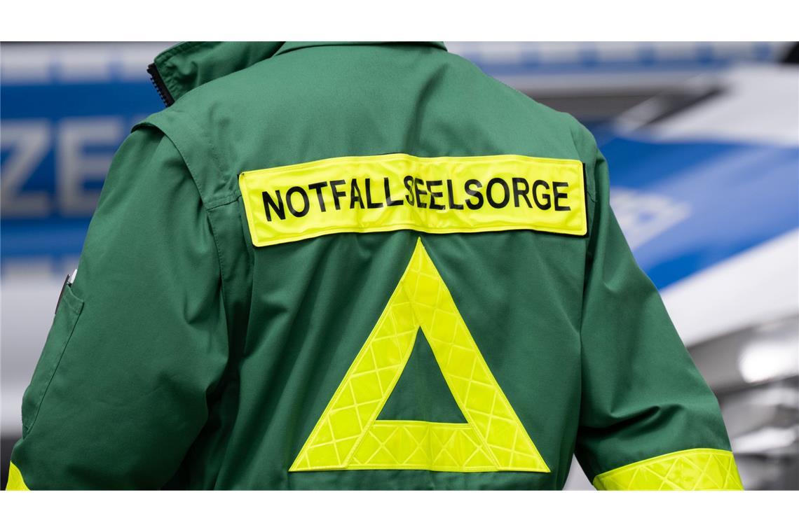 Seelsorger kümmern sich um die Angehörigen