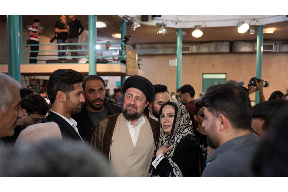 Sein politisches Gewicht bezieht Hassan Chomeini vor allem aus seinem Familiennamen. (Archivbild)