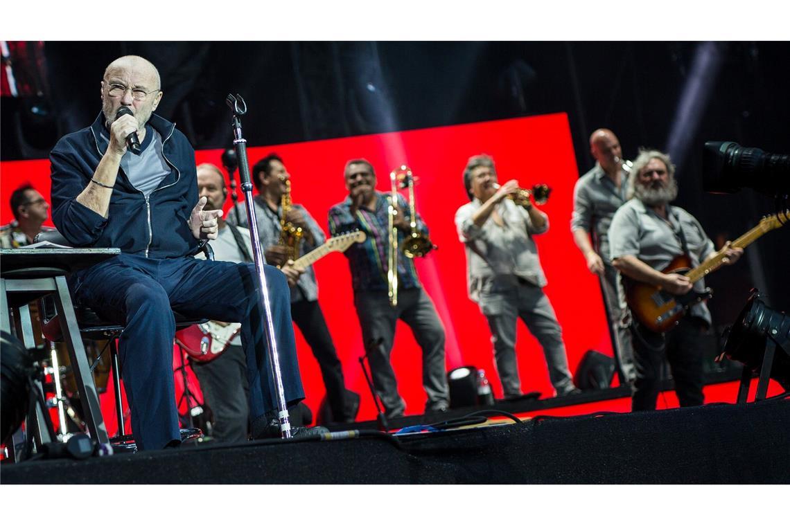 Seine letzten Konzerte musste Phil Collins sitzend absolvieren. (Archivbild)