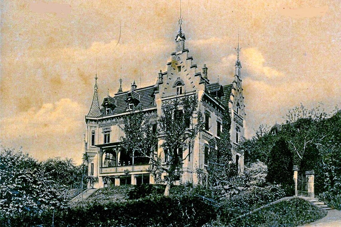 Seine Villa Flora wurde später zum Olgaschwesternheim.