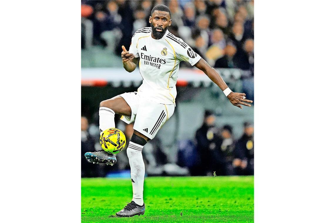 Seit 2022 spielt der Ex-Stuttgarter Antonio Rüdiger bei Real Madrid.