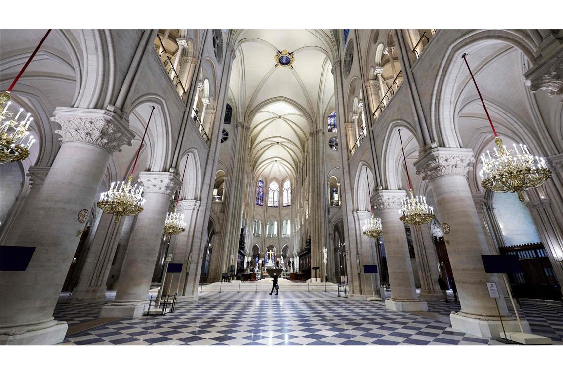 Gästeliste für Notre-Dame-Eröffnung wird länger: Nun will auch Trump kommen Seit Dienstag können sich Interessierte für die Gottesdienste während der ersten Woche nach der Wiedereröffnung online anmelden. (Archivbild)