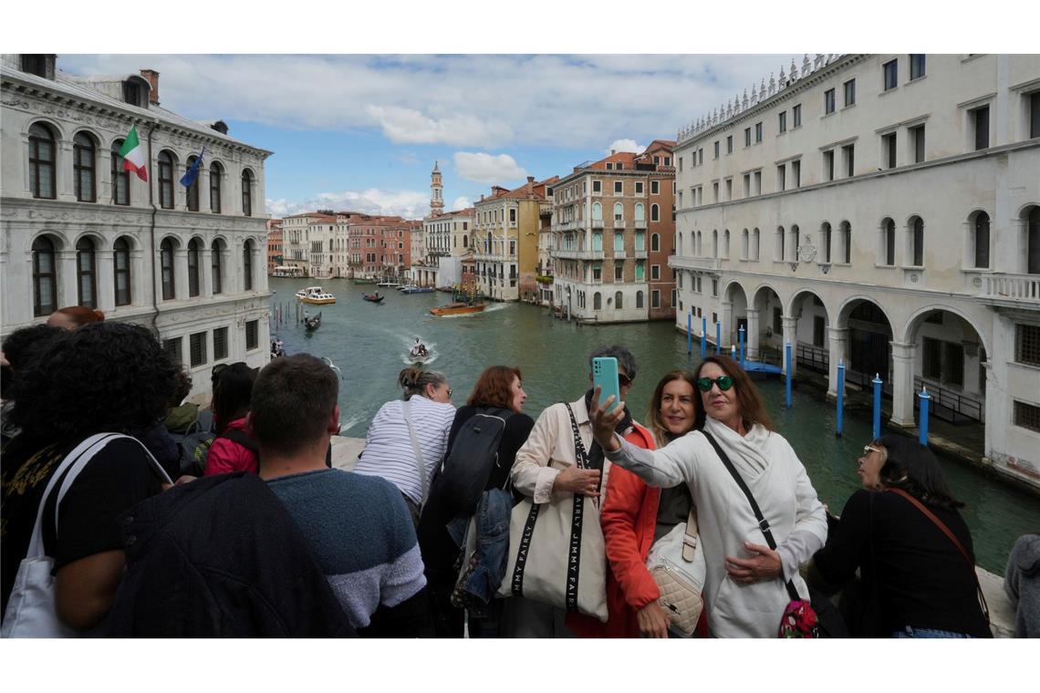 Venedig verdoppelt Eintrittspreis für Tagestouristen Seit diesem Karfreitag werden für Tagestouristen bis zu zehn Euro fällig.