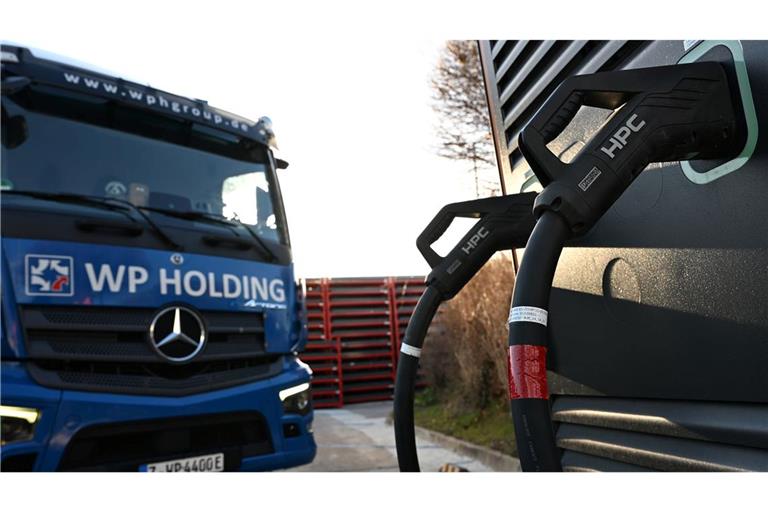 Seit einigen Jahren gehören bei der WP Spedition in Zwickau auch Elektro-Lkw zum Fuhrpark.