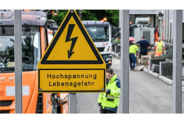 Seit Montag wurde fieberhaft an der Wiederherstellung der Versorgung gearbeitet.