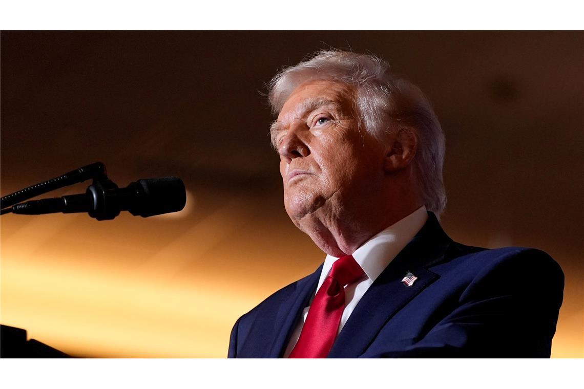 Seit Wochen verschärft Trump den Ton gegenüber Venezuela.