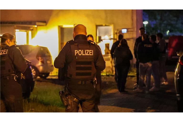 SEK im Einsatz.