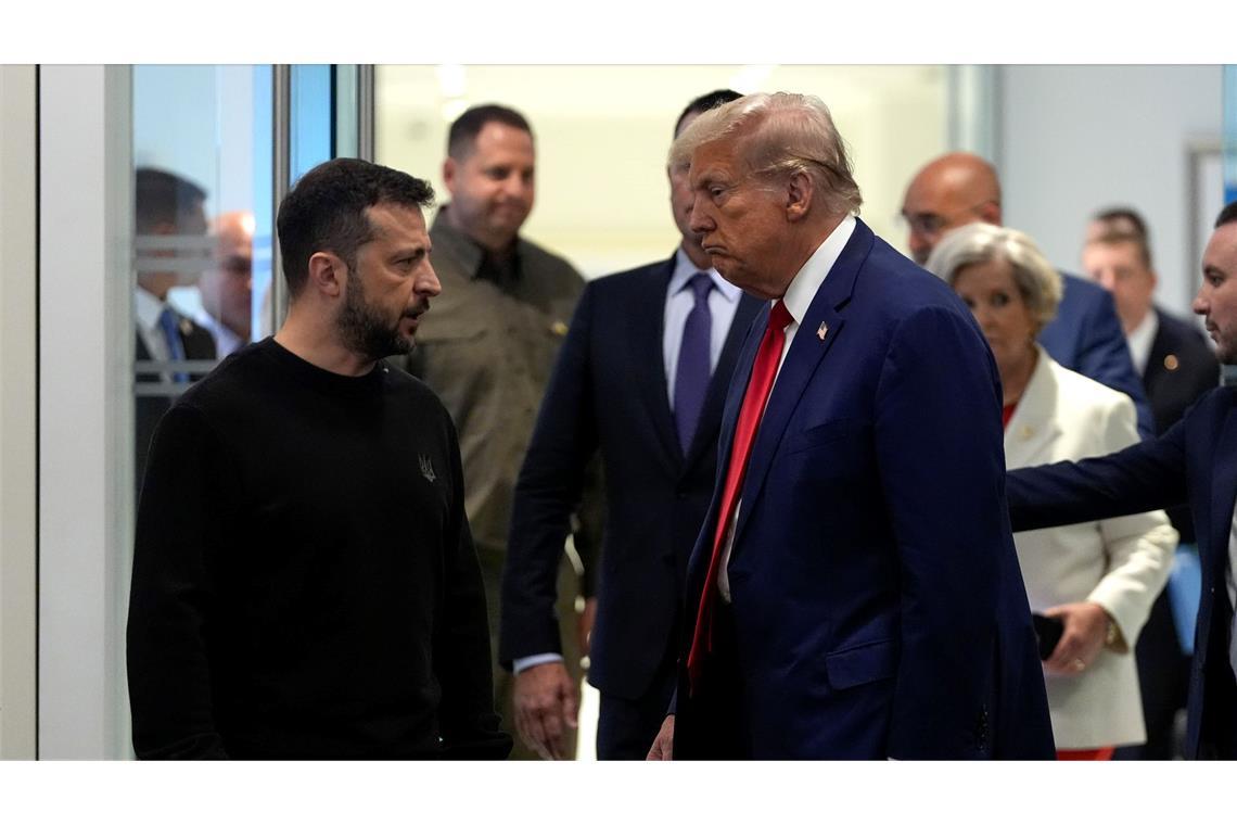 Kiew bangt nach Trump-Sieg um weitere Unterstützung der USA Selenskyj bangt nach Trumps Sieg um die Unterstützung der USA für sein Land. (Archivbild)